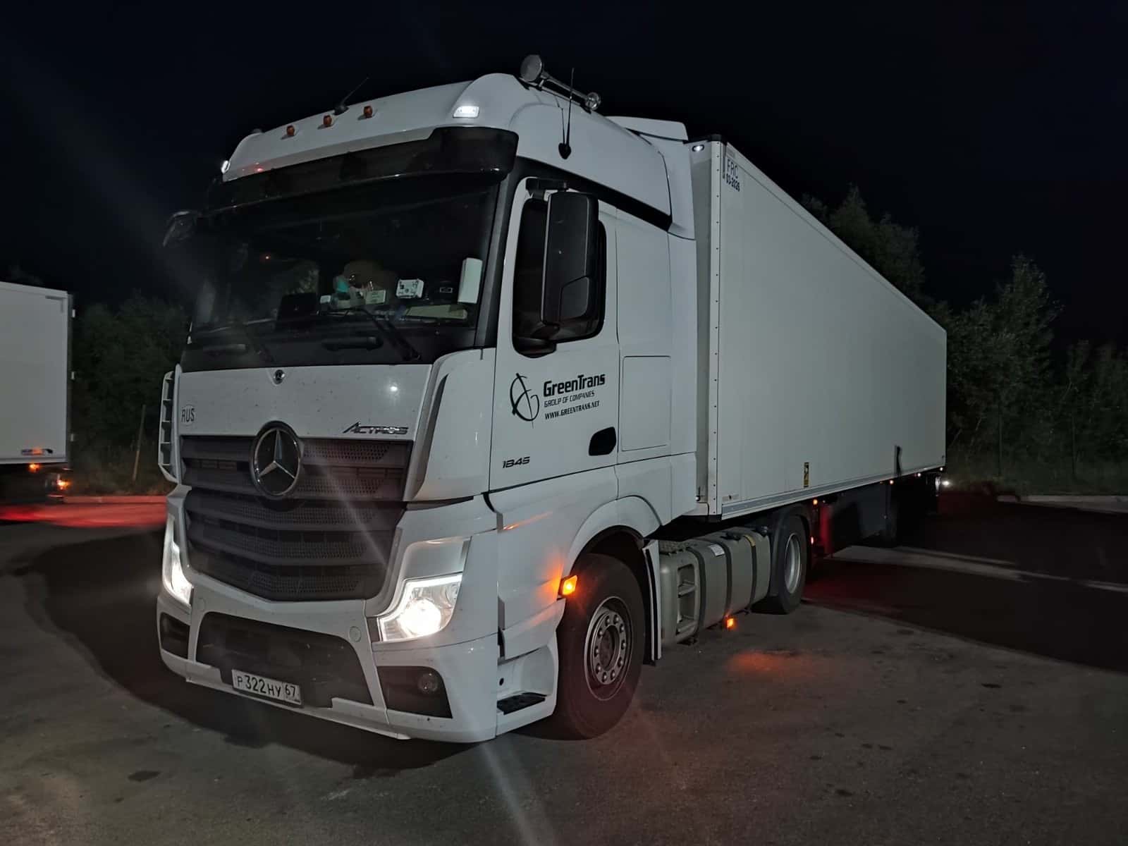 GreenTrans Group truck #4 — fleet for international freight transport