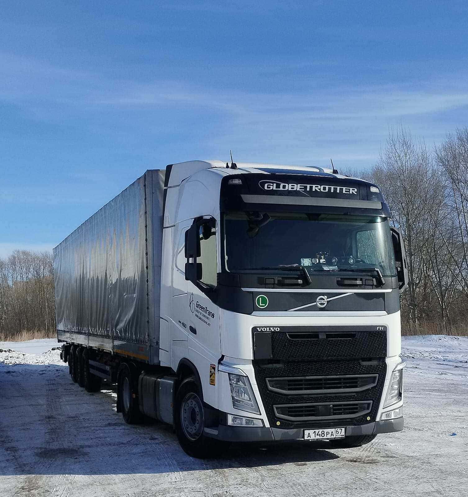 GreenTrans Group truck #5 — fleet for international freight transport