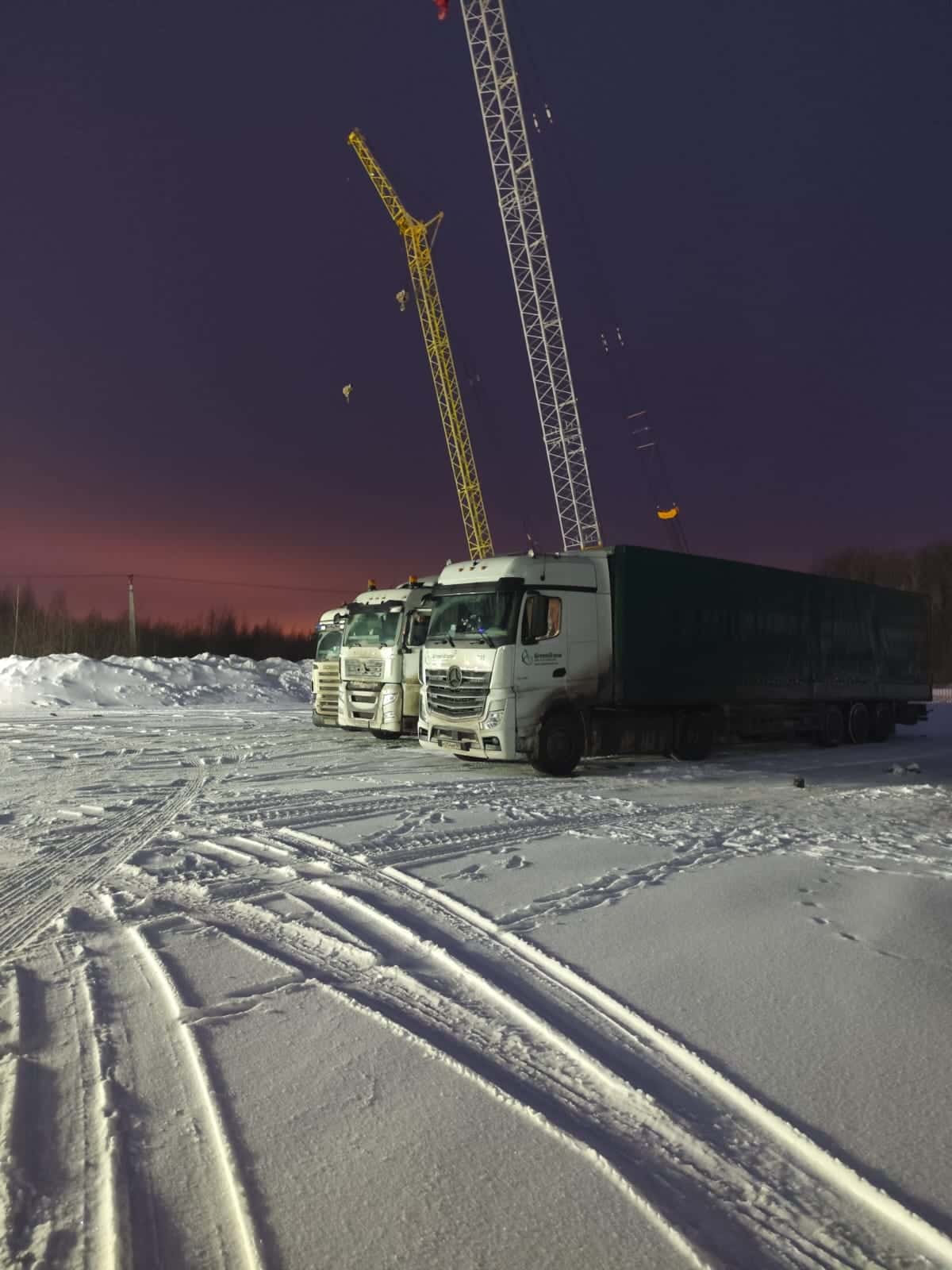 GreenTrans Group truck #12 — fleet for international freight transport