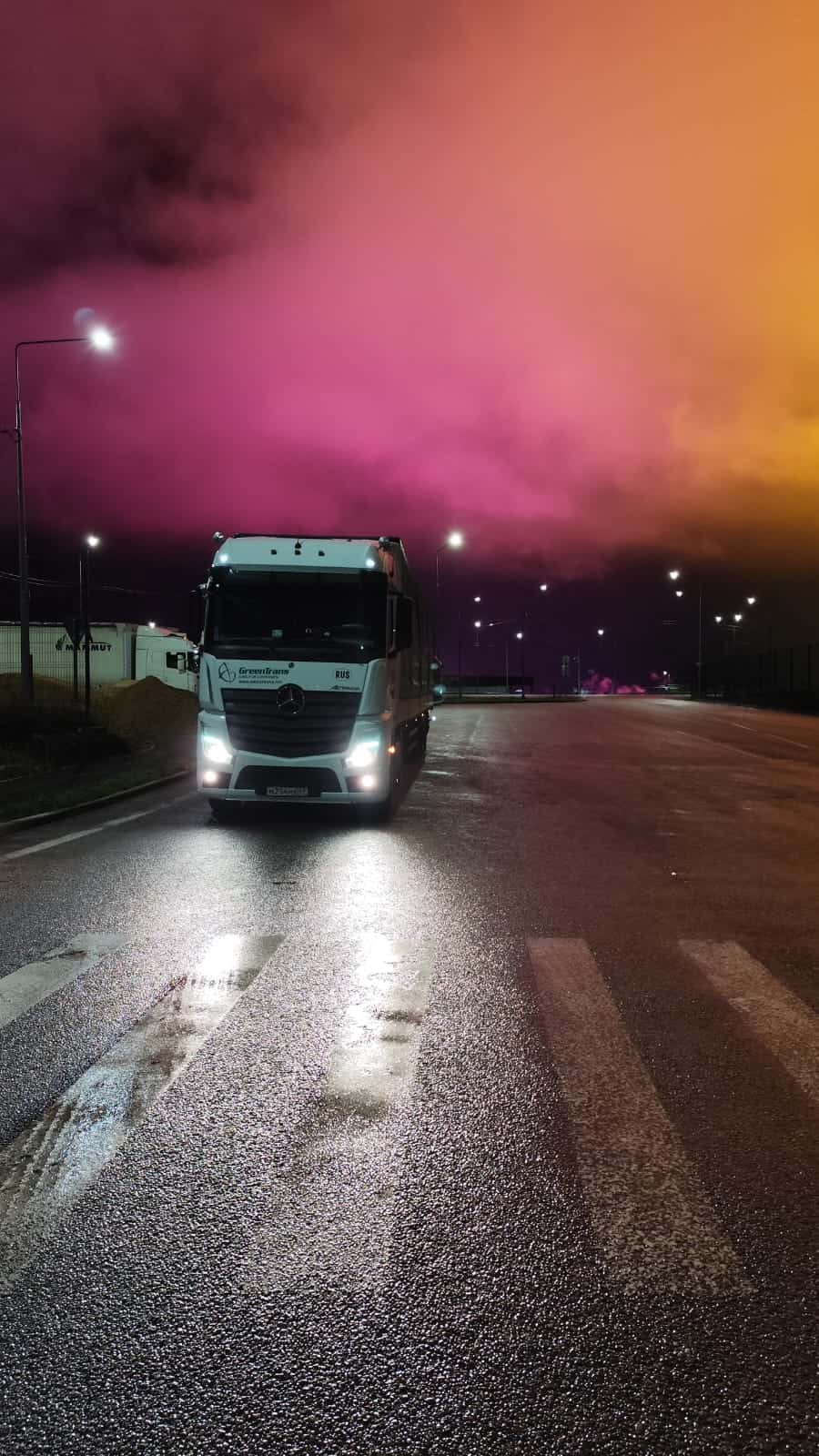 GreenTrans Group truck #13 — fleet for international freight transport