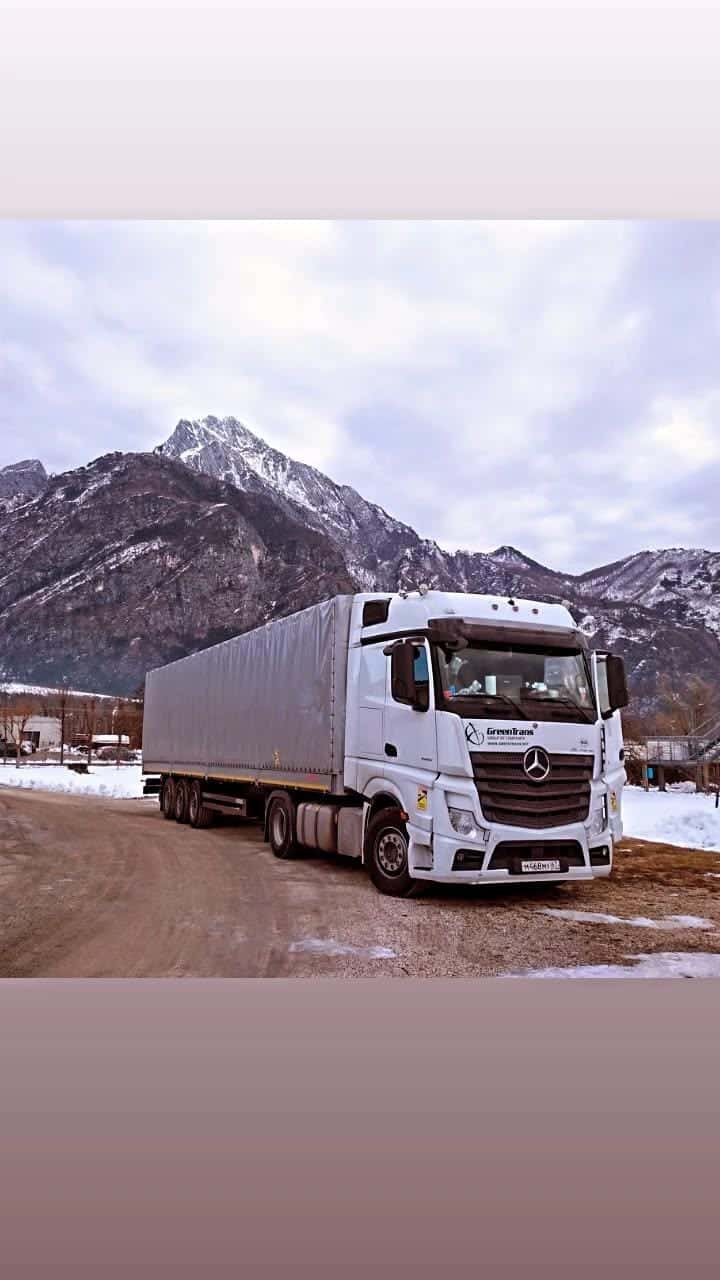 GreenTrans Group truck #14 — fleet for international freight transport