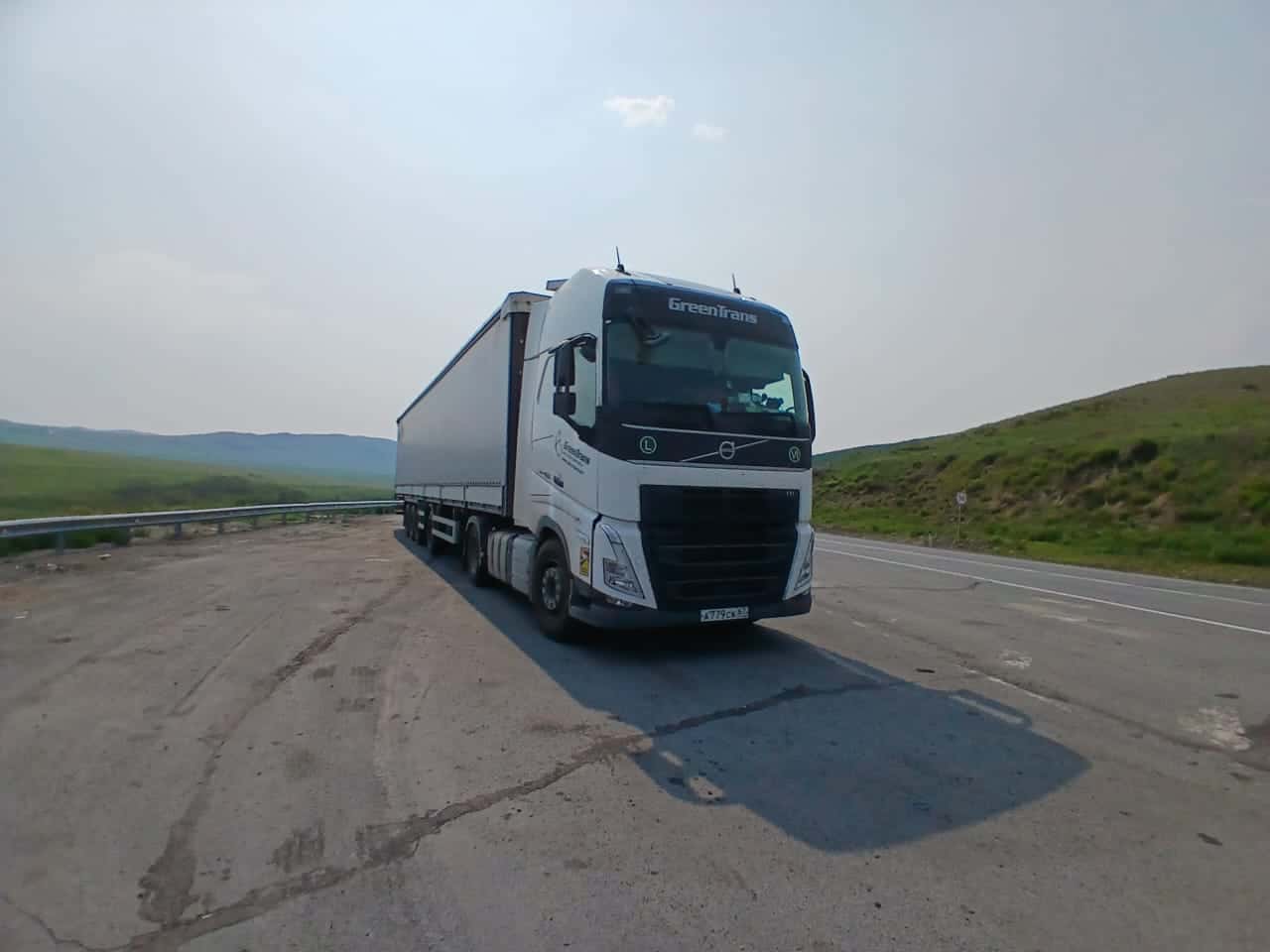 GreenTrans Group truck #15 — fleet for international freight transport