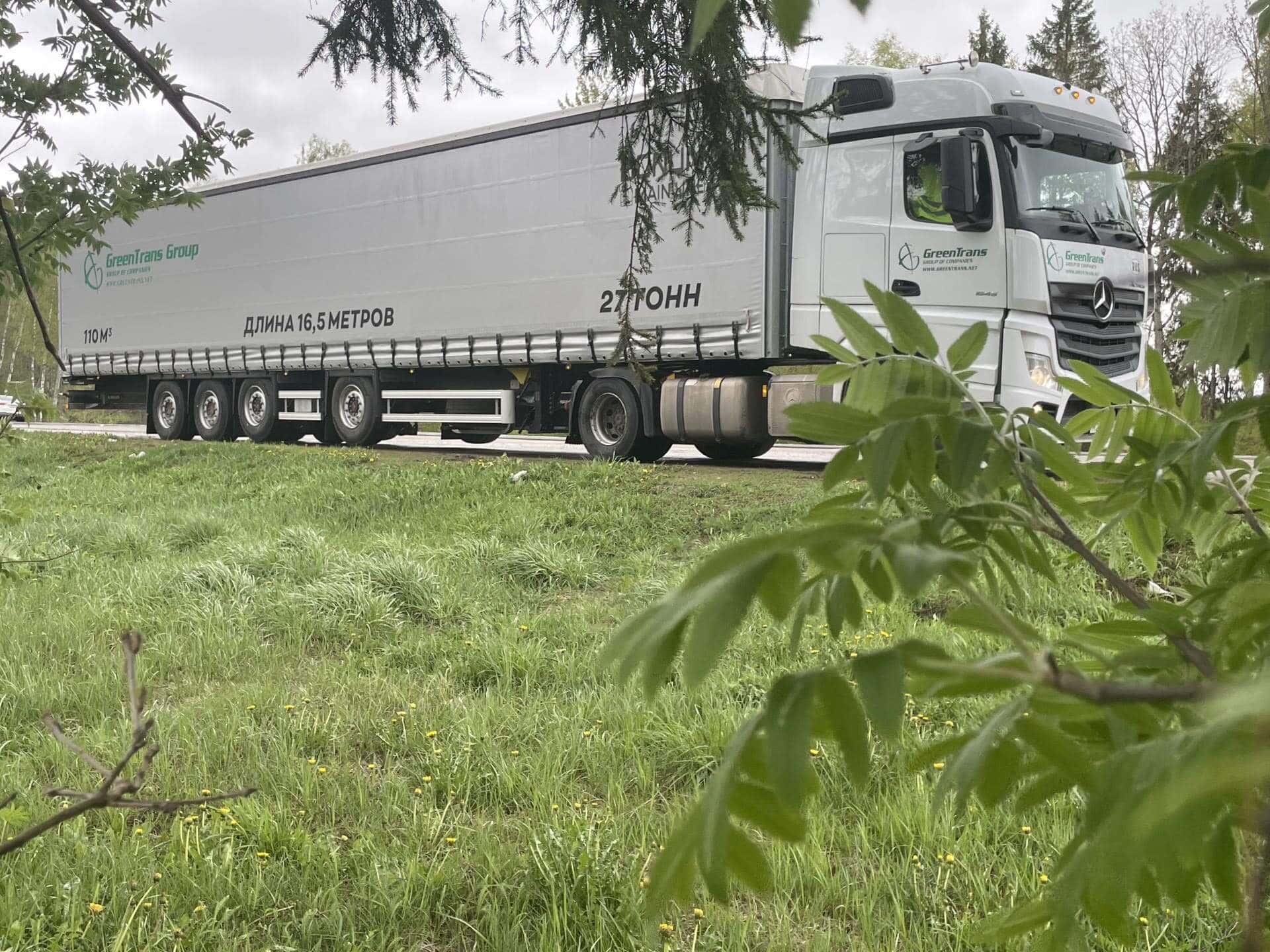 GreenTrans Group truck #3 — fleet for international freight transport
