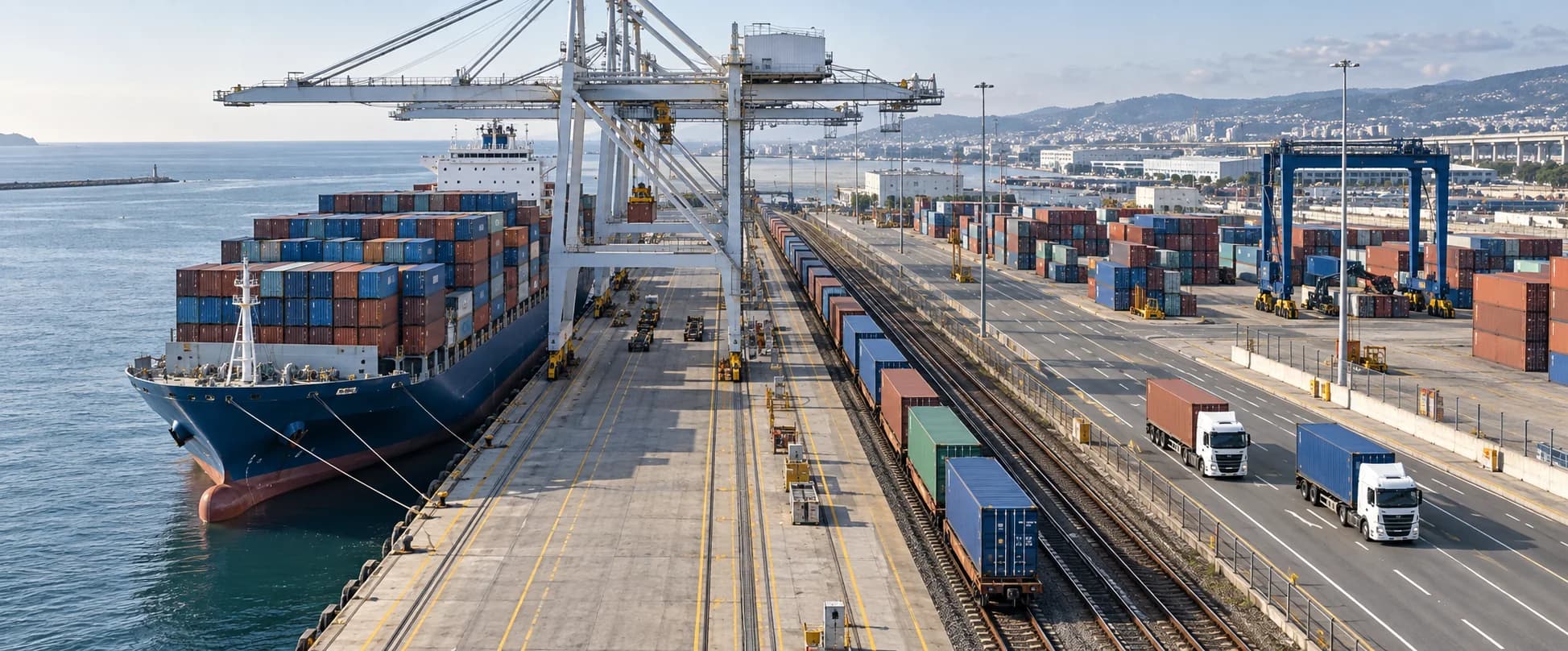 Multimodal transport using different modes of transport — GreenTrans Group