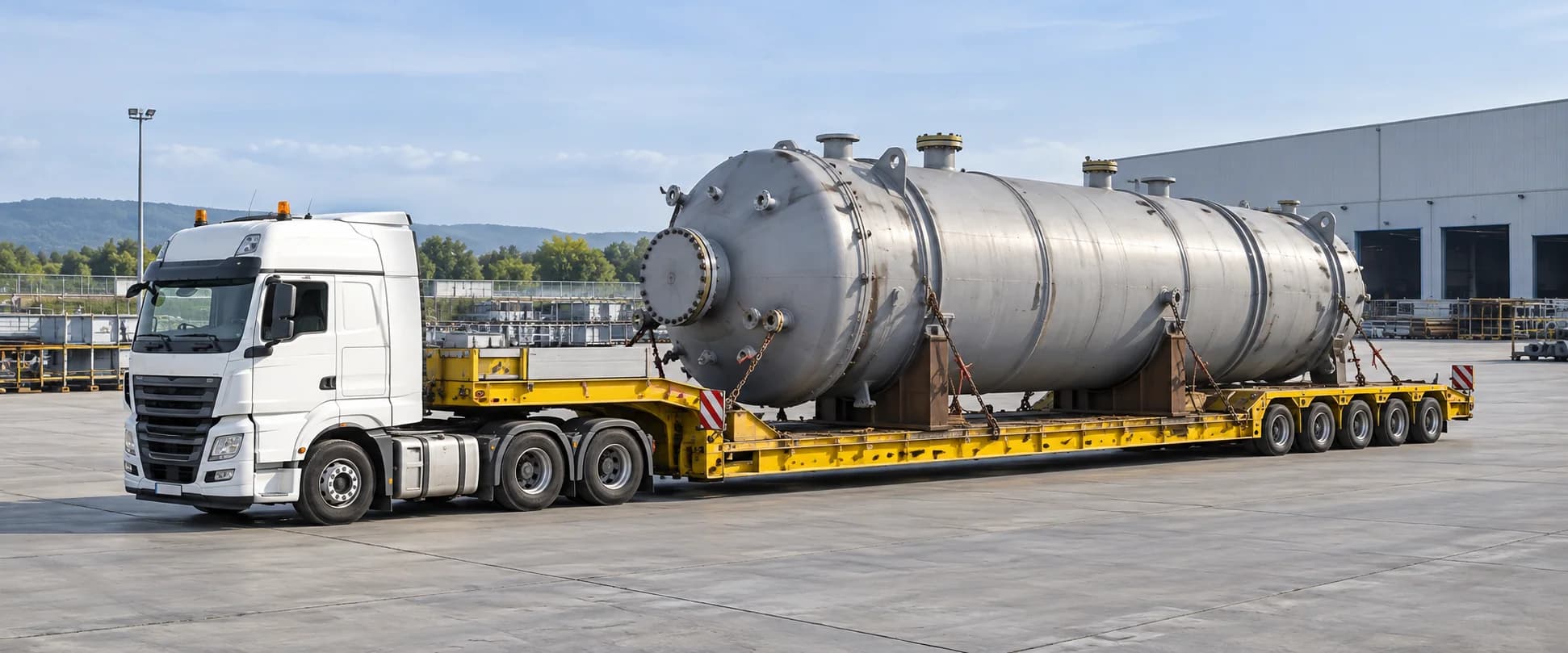 Transport of oversized cargo with non-standard dimensions — GreenTrans Group